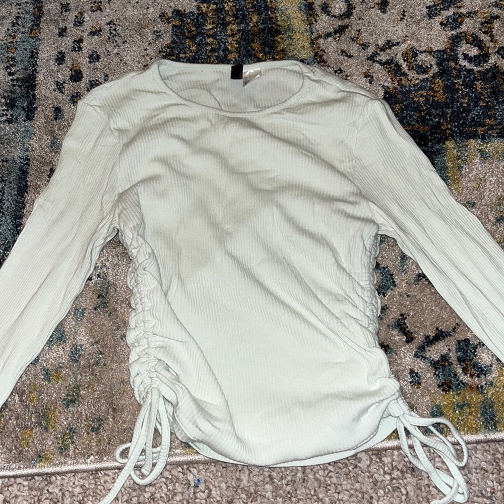 H&M Mint Long Sleeve Shirt
